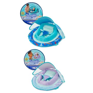 SwimWays Premium Infant Spring Float Inflatable Sun Canopy - Assorted