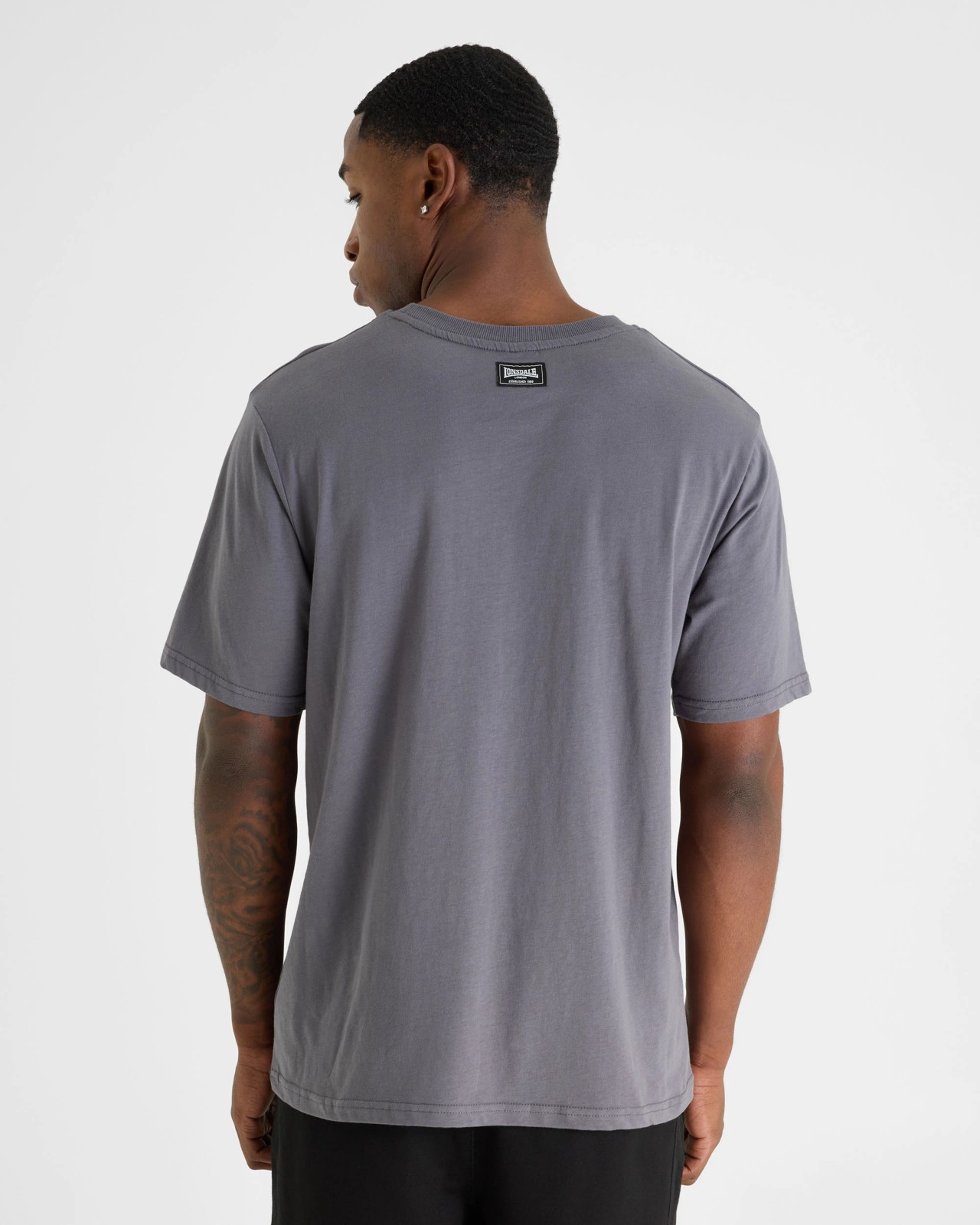 Lonsdale London Cotton T-Shirt - Slate 2 of 6