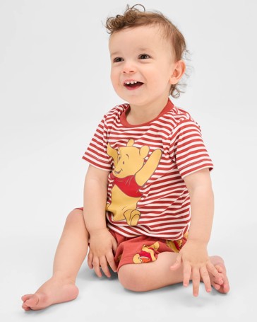 Disney Organic Cotton 2 Pack Baby Pyjama Set