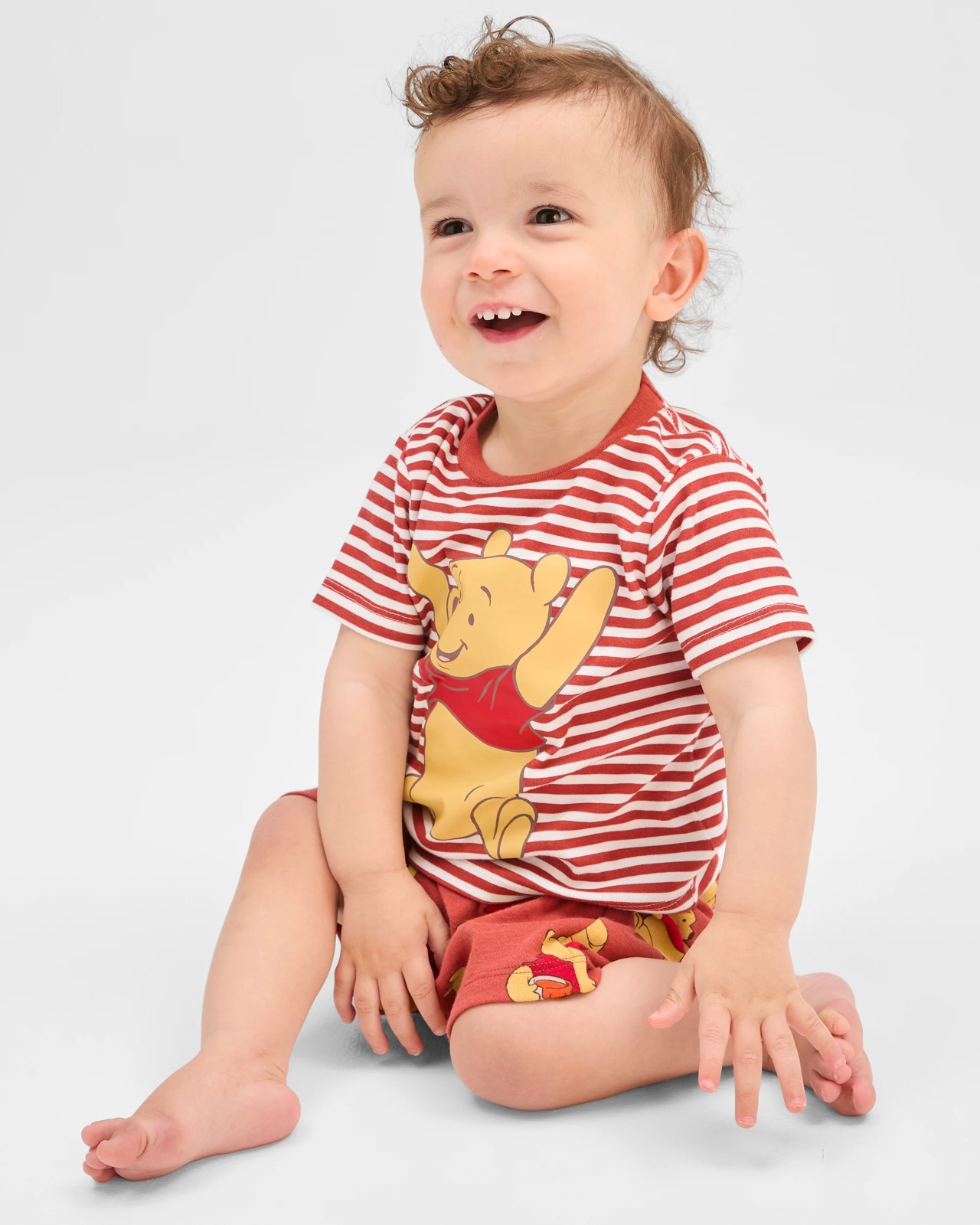 Disney Organic Cotton 2 Pack Baby Pyjama Set - Winnie The Pooh 3 of 6
