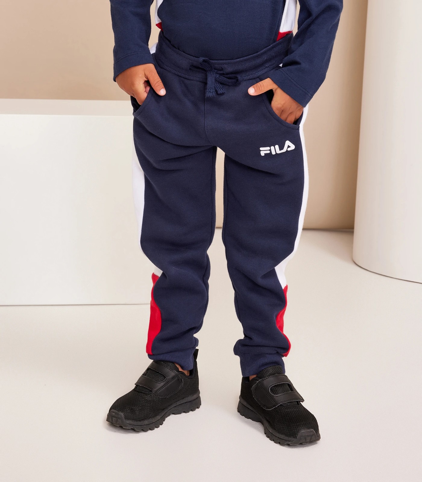 Fila Evan Spliced Trackpants Target Australia