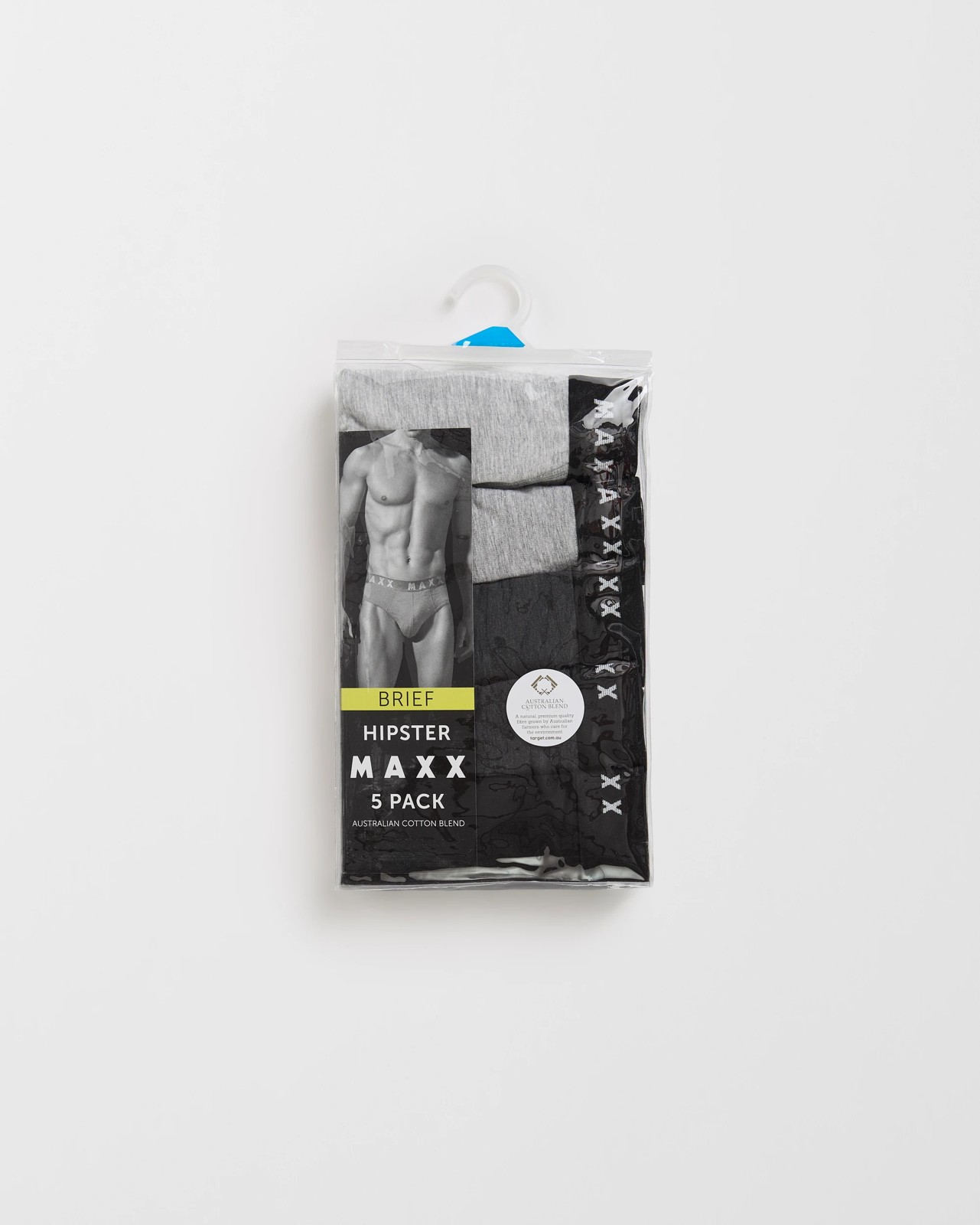Australian Cotton Blend 5 Pack Hipster Briefs - Maxx 5 of 5