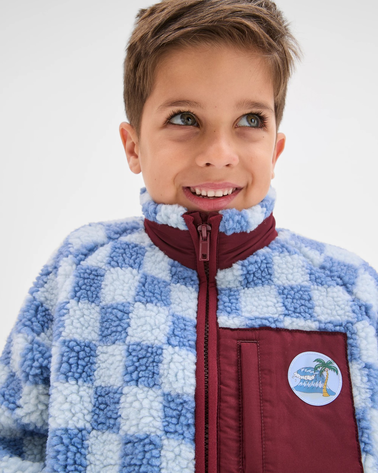 Teddy Fleece Zip Through Sweat Top 4 of 5