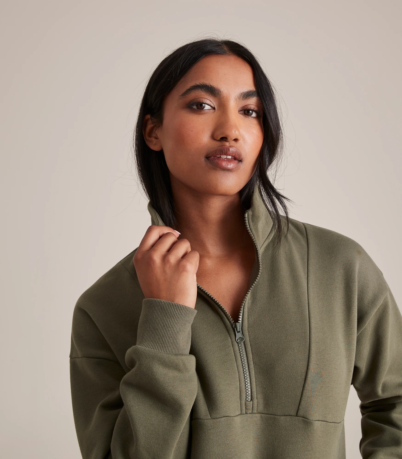 Active 1/4 Zip Fleece Jumper Target Australia