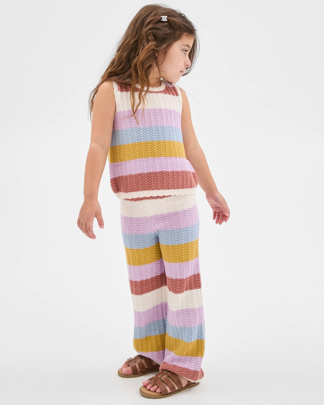 Australian Cotton Crochet Co-Ord Tank Top 3 of 6