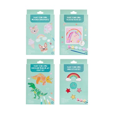 Paint Your Own Mini Craft Kit, Assorted - Anko