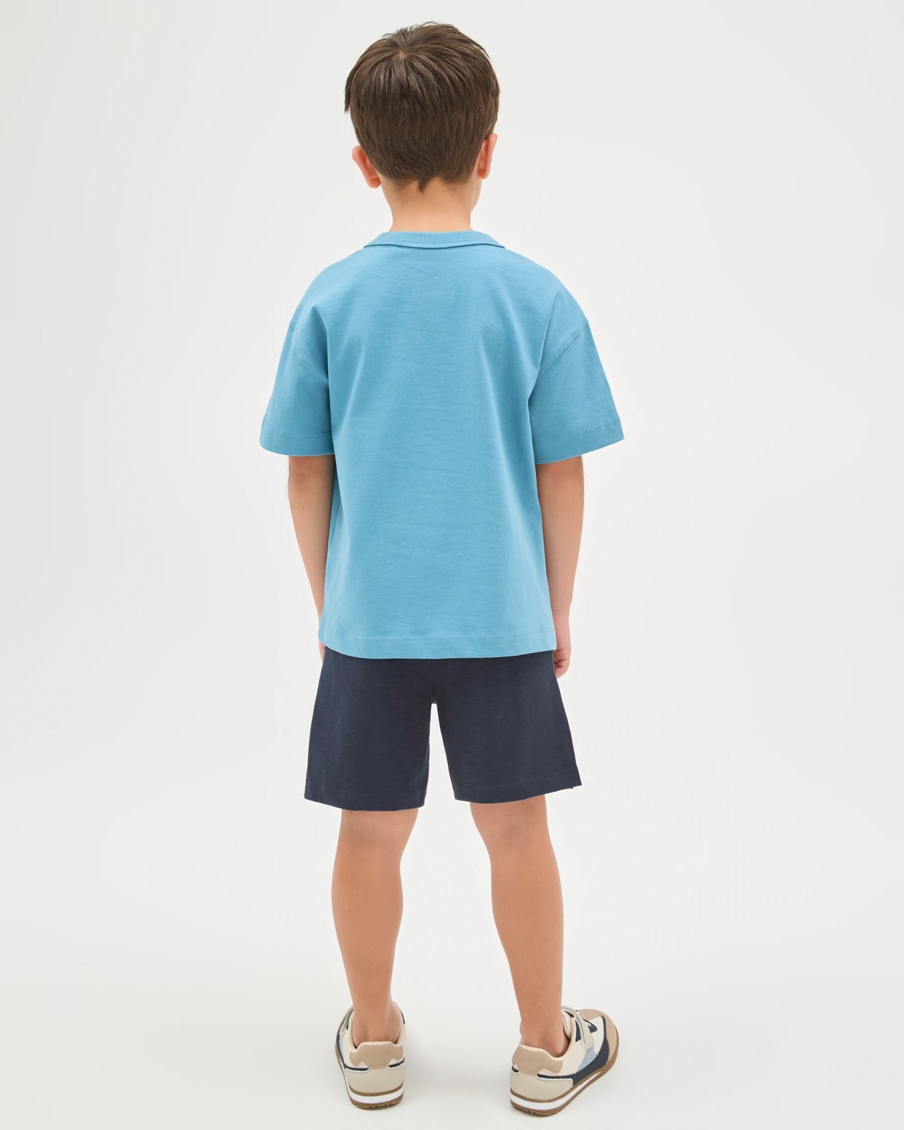 Australian Cotton Sweat Shorts - Navy 4 of 6