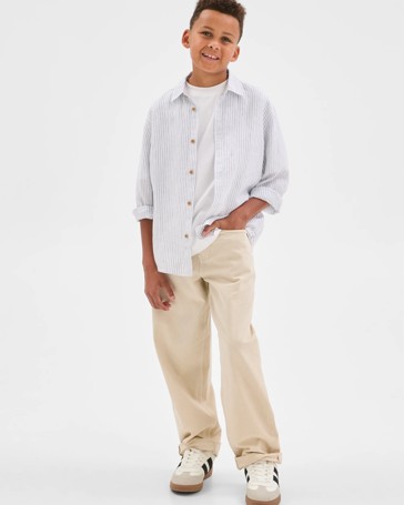 European Linen Long Sleeve Shirt