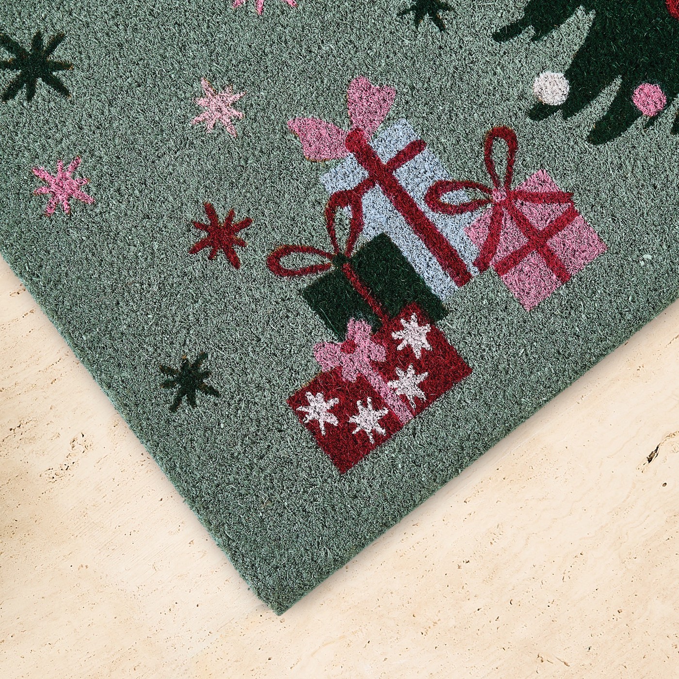 Anko Christmas Tree Door Mat - 100cm x 45cm 3 of 5