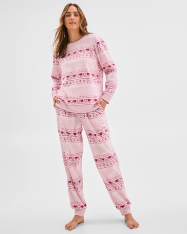 Micro Fleece Long Sleeve Pyjama Top