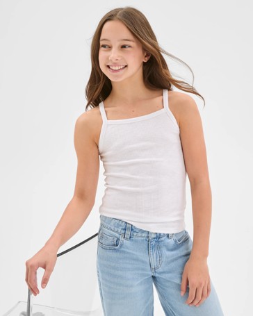 Essential Slub Rib Singlet