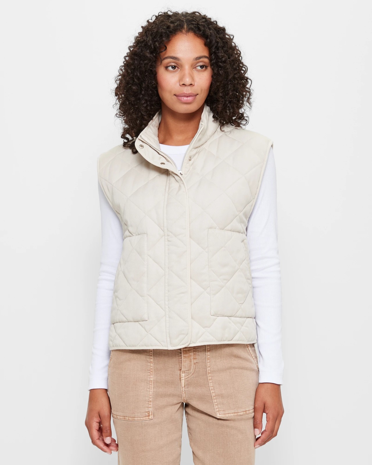 Sleeveless Quilted Vest