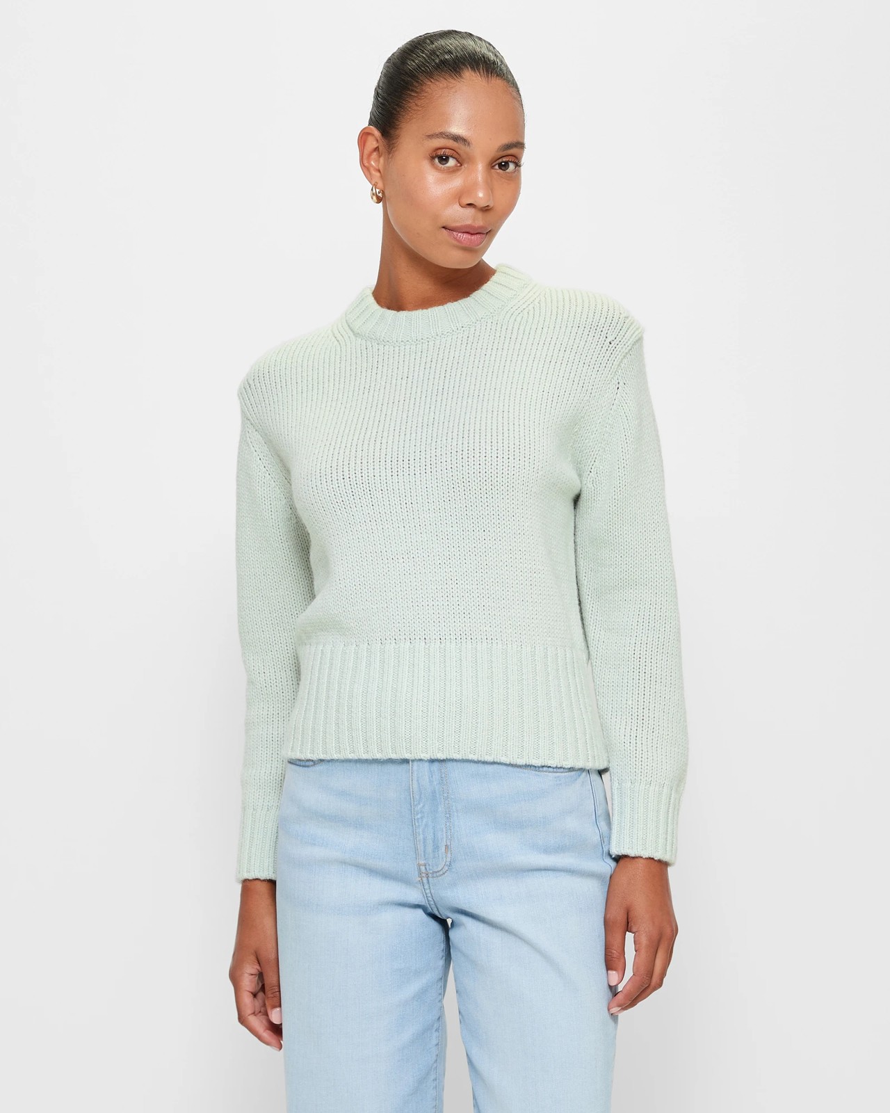 Crew Neck Chunky Jumper Target Australia