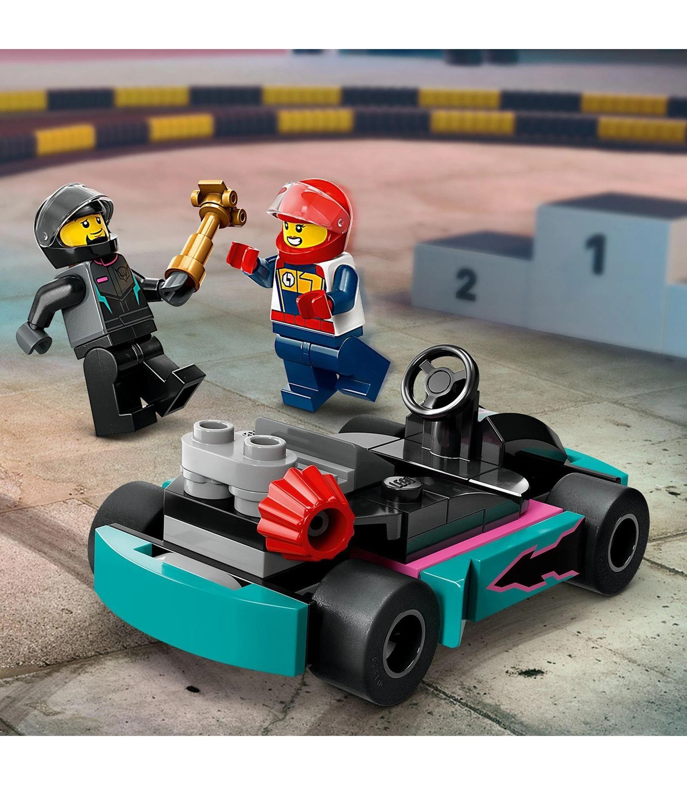 LEGO® City Go-Karts and Race Drivers 60400 | Target Australia