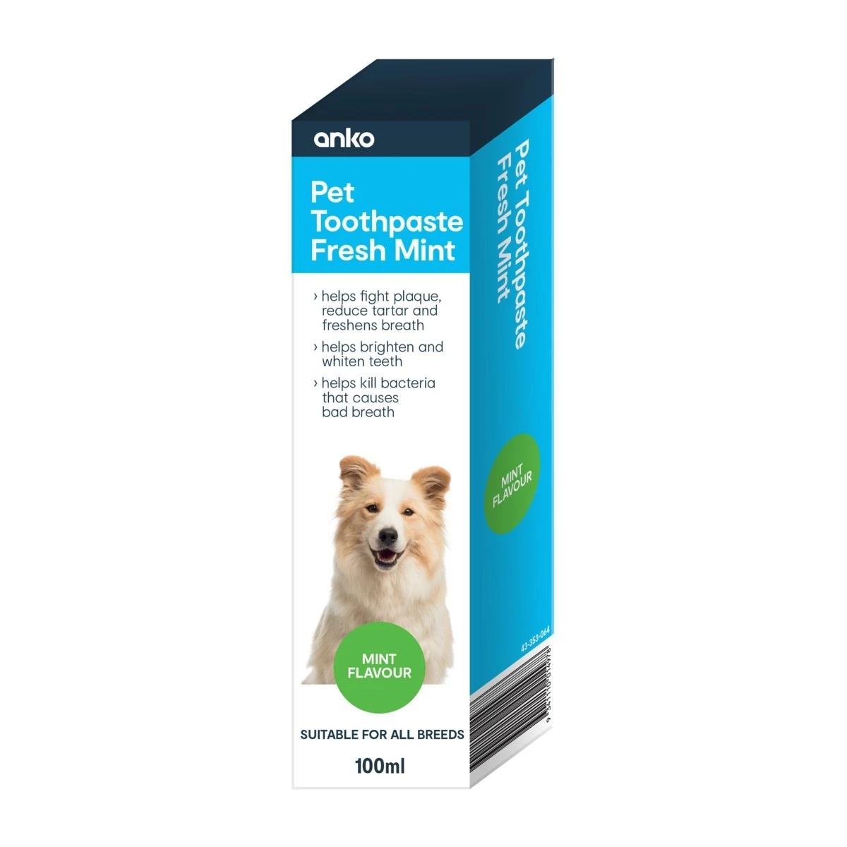 Pet Toothpaste Fresh Mint Anko Target Australia