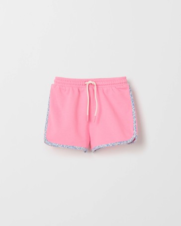 Australian Cotton Blend Fashion Dolphin Hem Knit Shorts