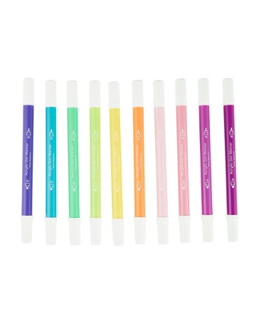 Anko 10 Pack Dual-Tip Acrylic Dot Markers - Pastel