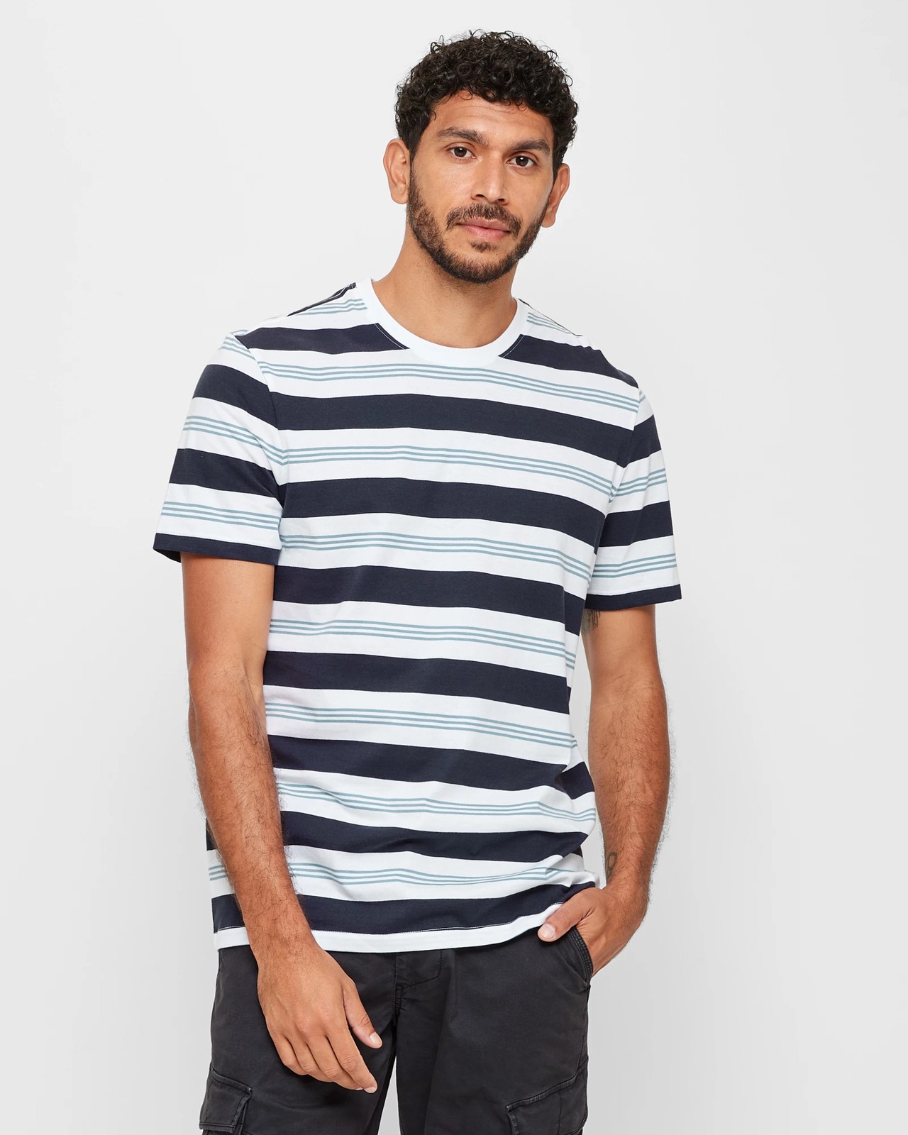 Black White Striped Shirt : Target