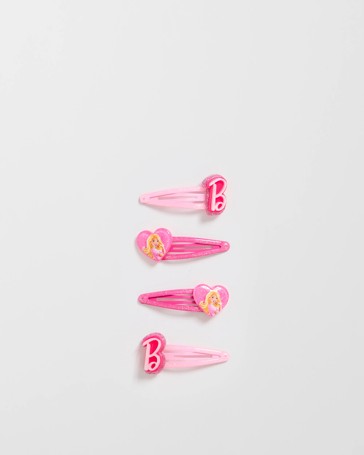 Barbie 4 Pack Icons Snap Hair Clips