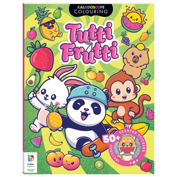 Kaleidoscope Colouring: Tutti Frutti - Book