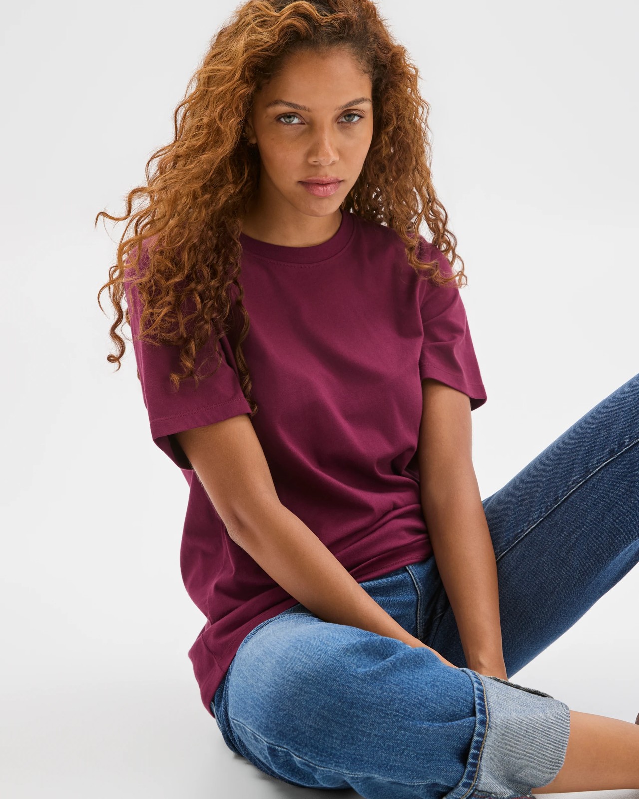 Australian Cotton Classic T-Shirt - Boysenberry 3 of 6