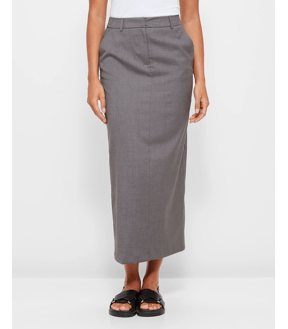 Midi Flare Slip Skirt - Preview