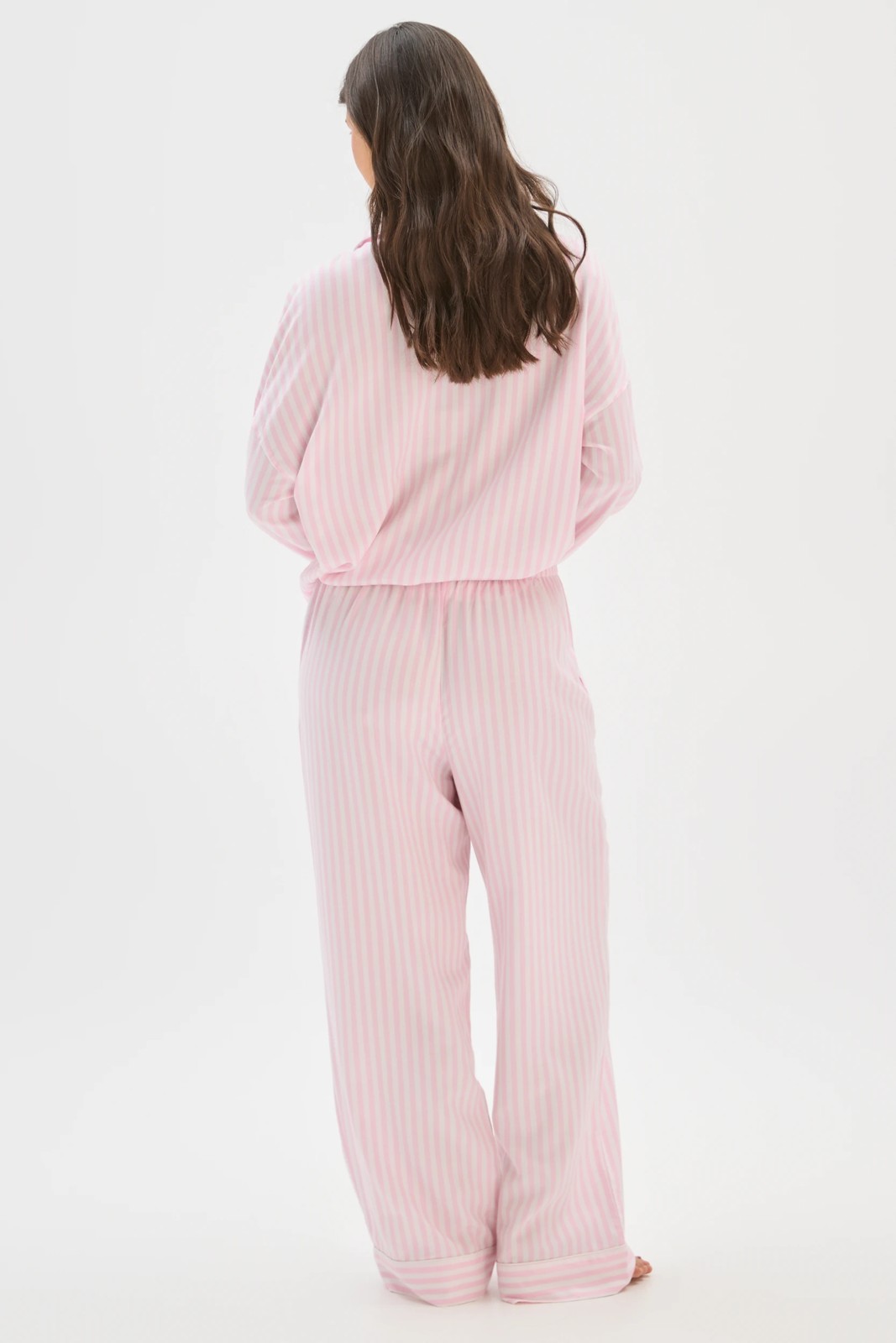 Full Length Pyjama Pants - Pink Stripe 6 of 6