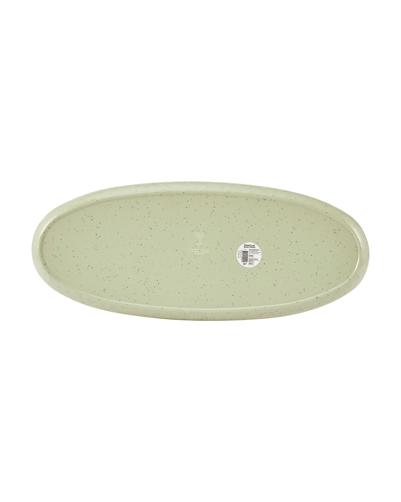 Anko Glazed Look Green Platter 4 of 4