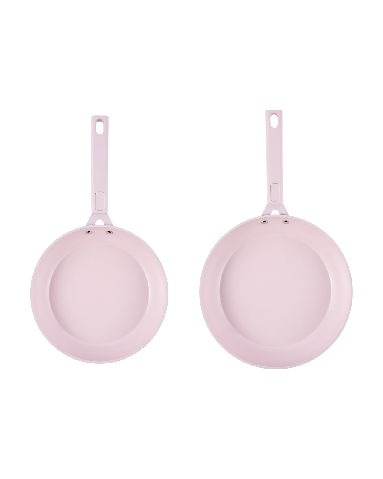 Anko 2 Pack Ceramic Coated Non Stick Fry Pans - Pink 2 of 5
