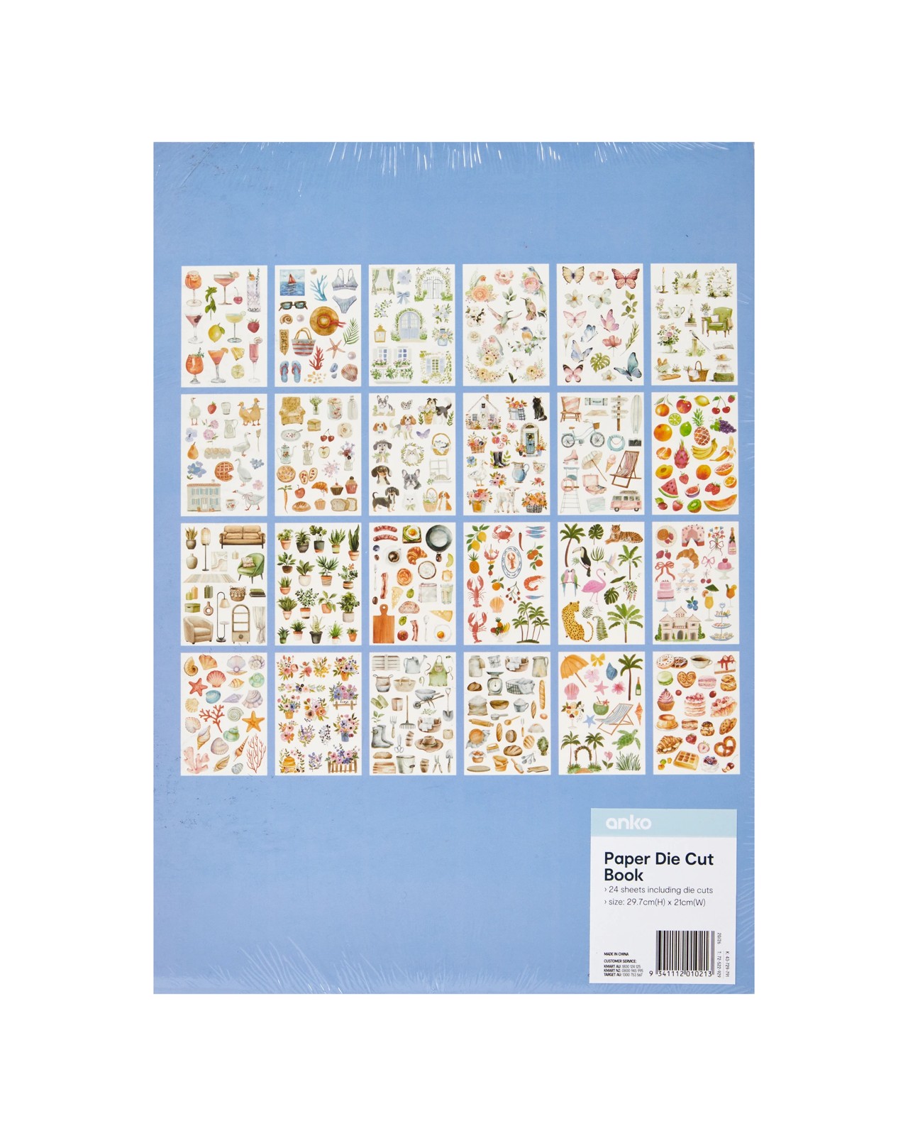 Anko Paper Die-Cut Book 6 of 6