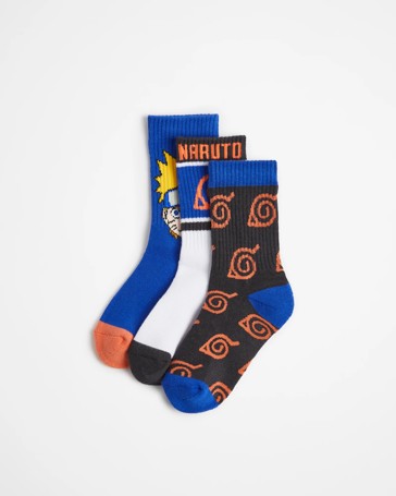 Naruto Crew Socks - 3 Pack