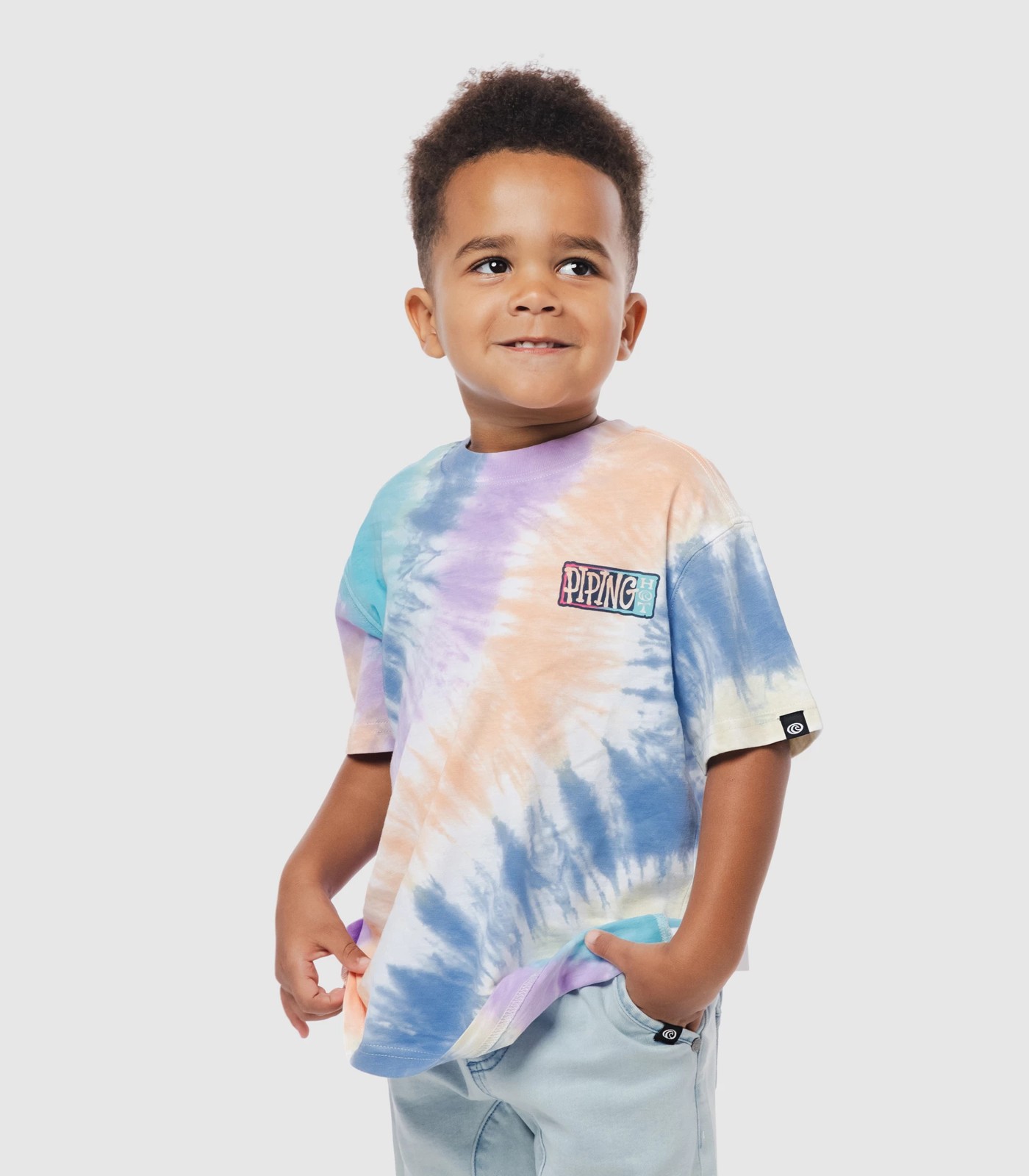 Piping Hot Boxy Tie-Dye T-shirt | Target Australia