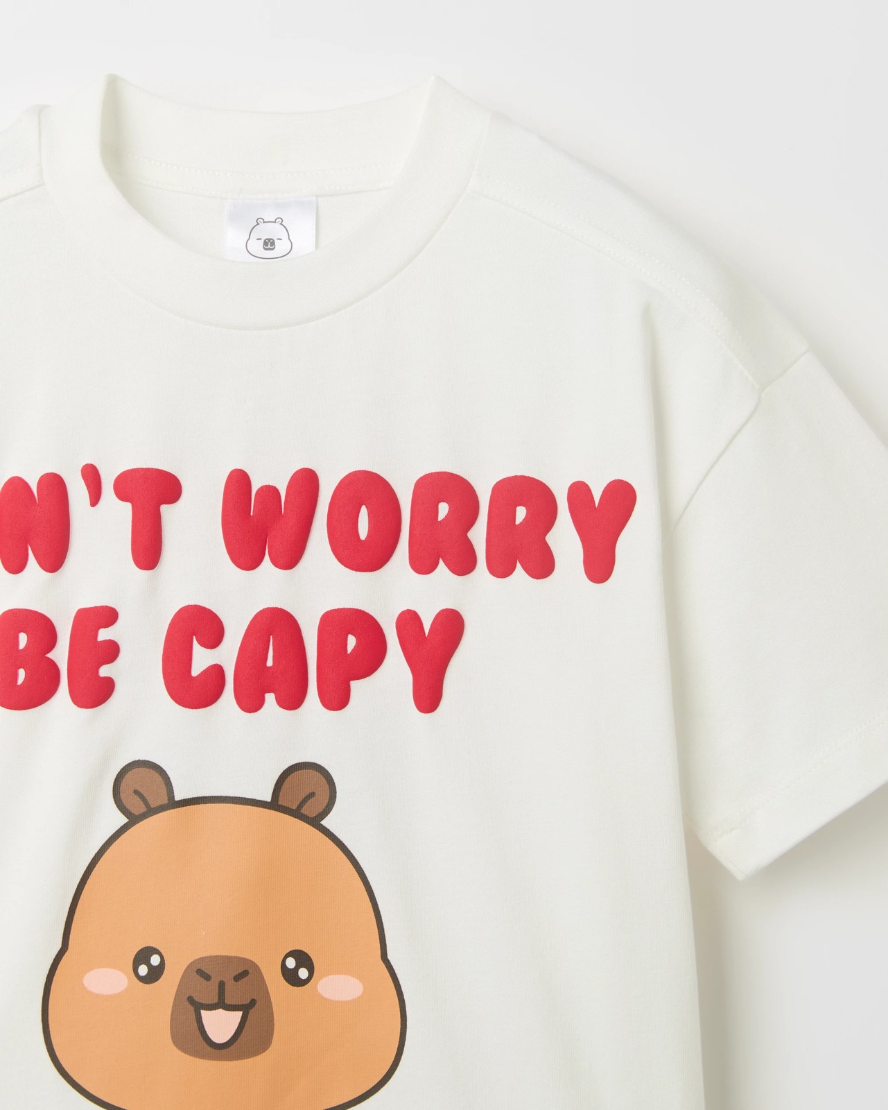 CapyFun Australian Cotton Oversized Heavyweight T-Shirt 2 of 3