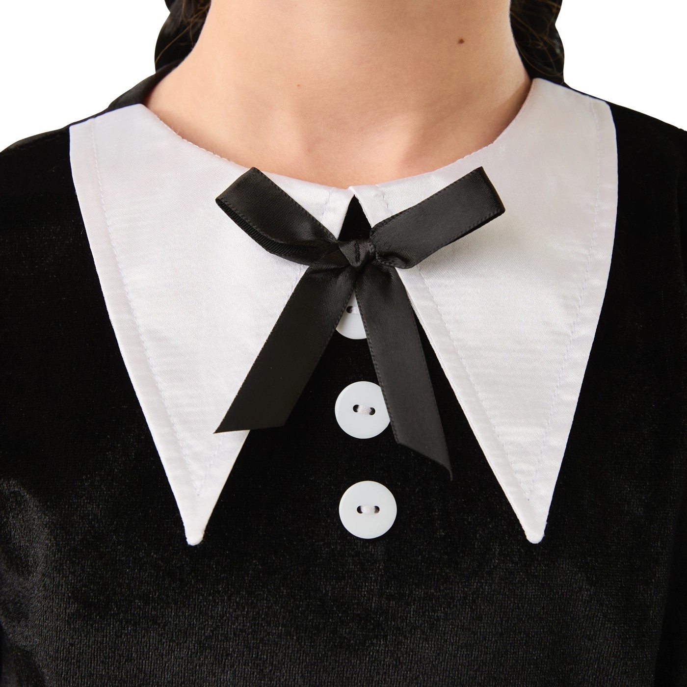 2 Piece Horror Girl with Wig Costume - Ages 8+ 4 of 5