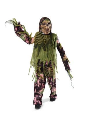 3 Piece Zombie Costume - Ages 8+