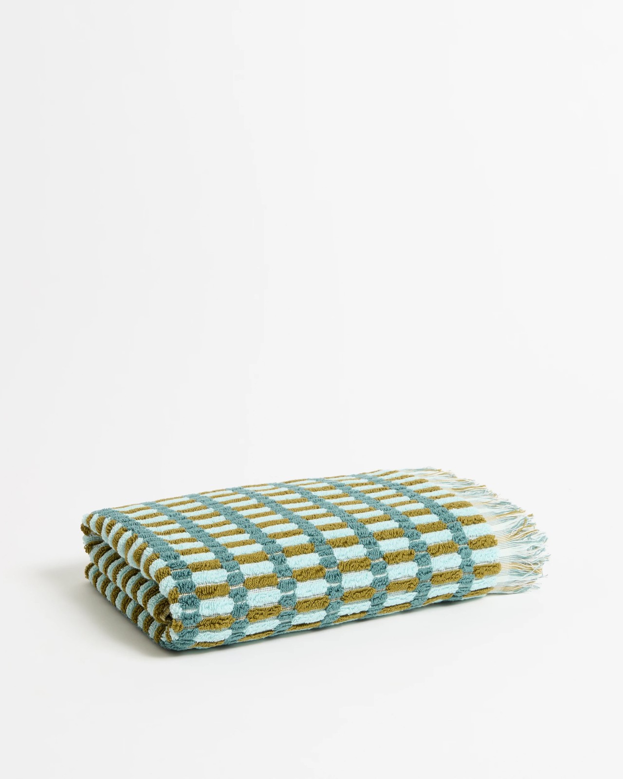 Bonnie Australian Cotton Popcorn Bath Towel - Avocado 2 of 2