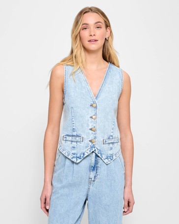Denim Waistcoat