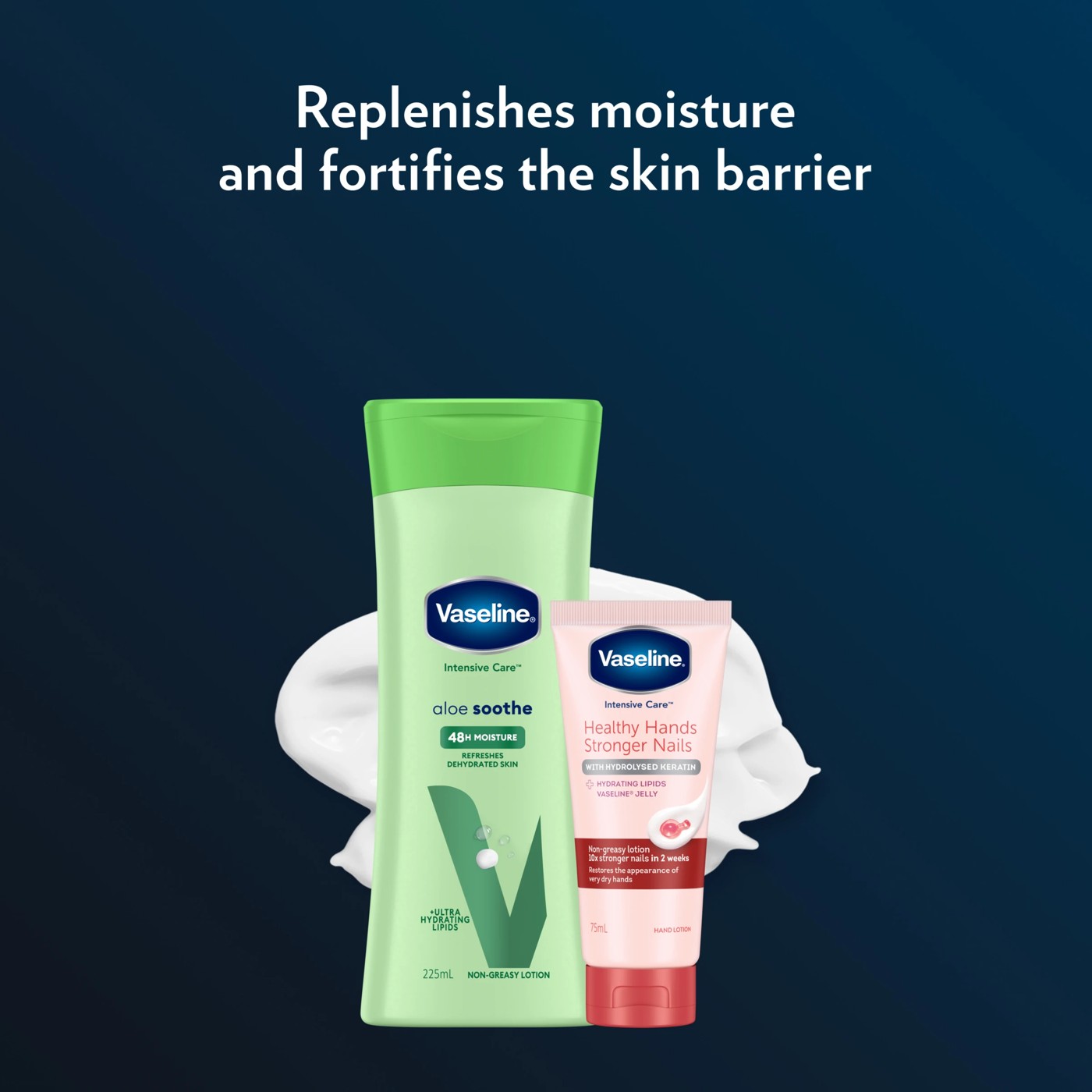 Vaseline Intensive Care Aloe Soothe 48H Moisture Body Lotion 225ml - Ultra Hydrating Lipids 6 of 6
