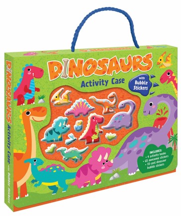 Dinosaurs - Bubble Sticker Activity Case Vol. 3