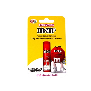 M&M’s Read My Lips Lip Balm 4g - Peanut Butter Flavoured