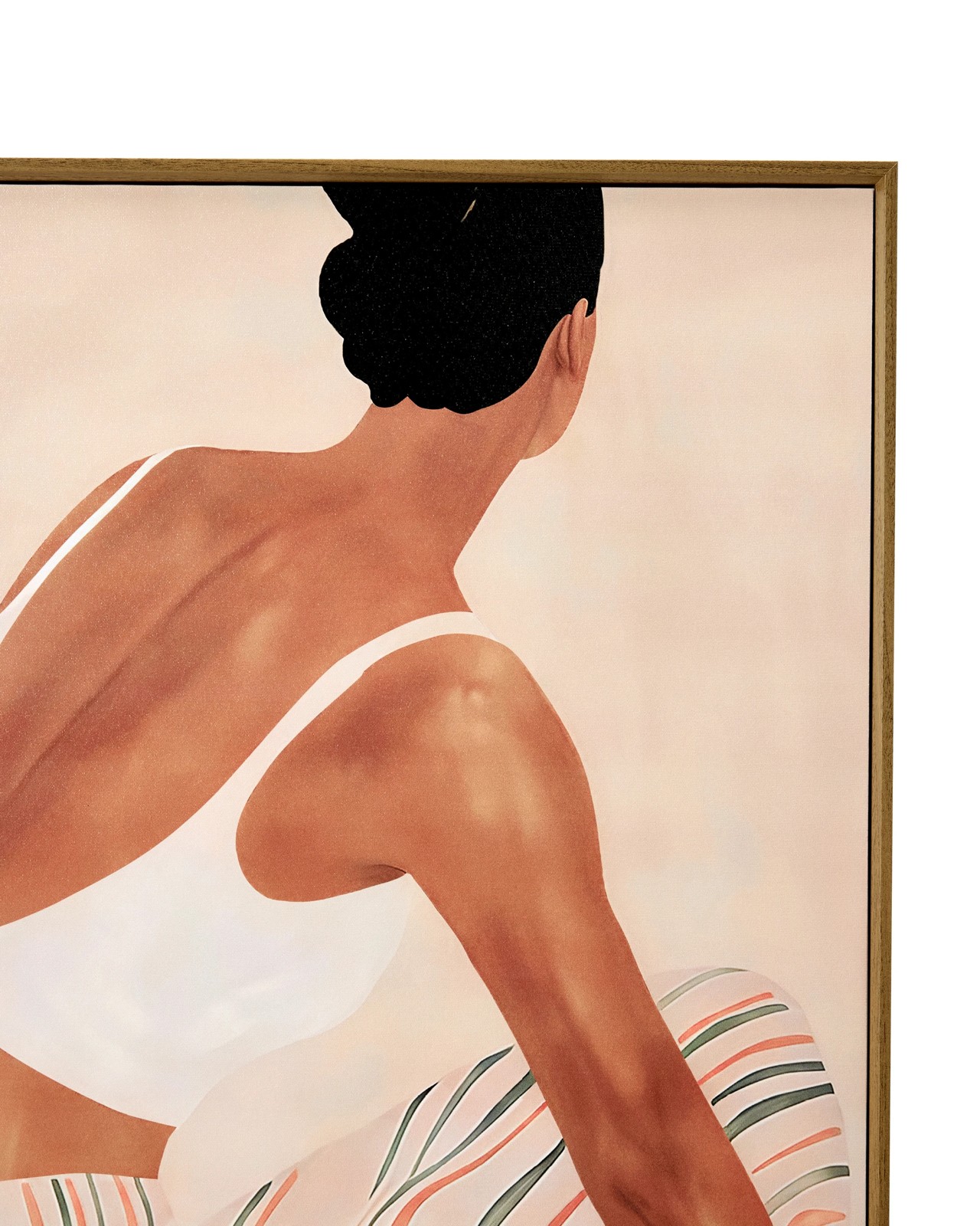 Anko Clara Framed Canvas - 60cm x 90cm 2 of 5