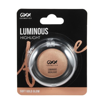 Luminous Highlight, Soft Gold Glow - OXX Cosmetics