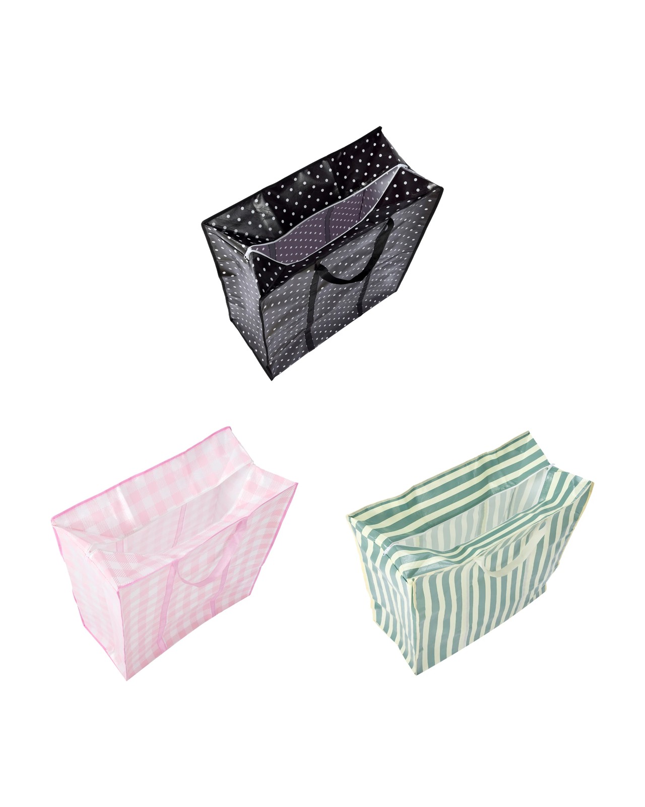 Jumbo PP Shopping Bag, Assorted - Anko 4 of 5