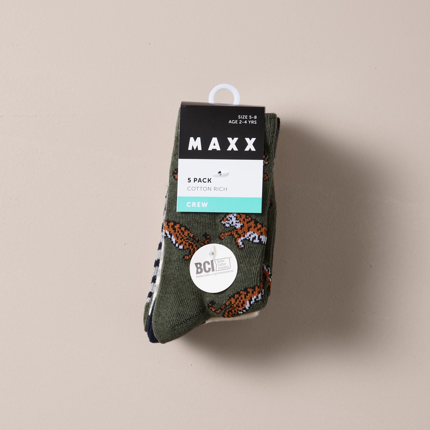 5 Pack Maxx Crew Socks 3 of 3