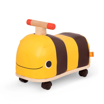 B. toys - Boom Buggy Wooden Bee Ride-On