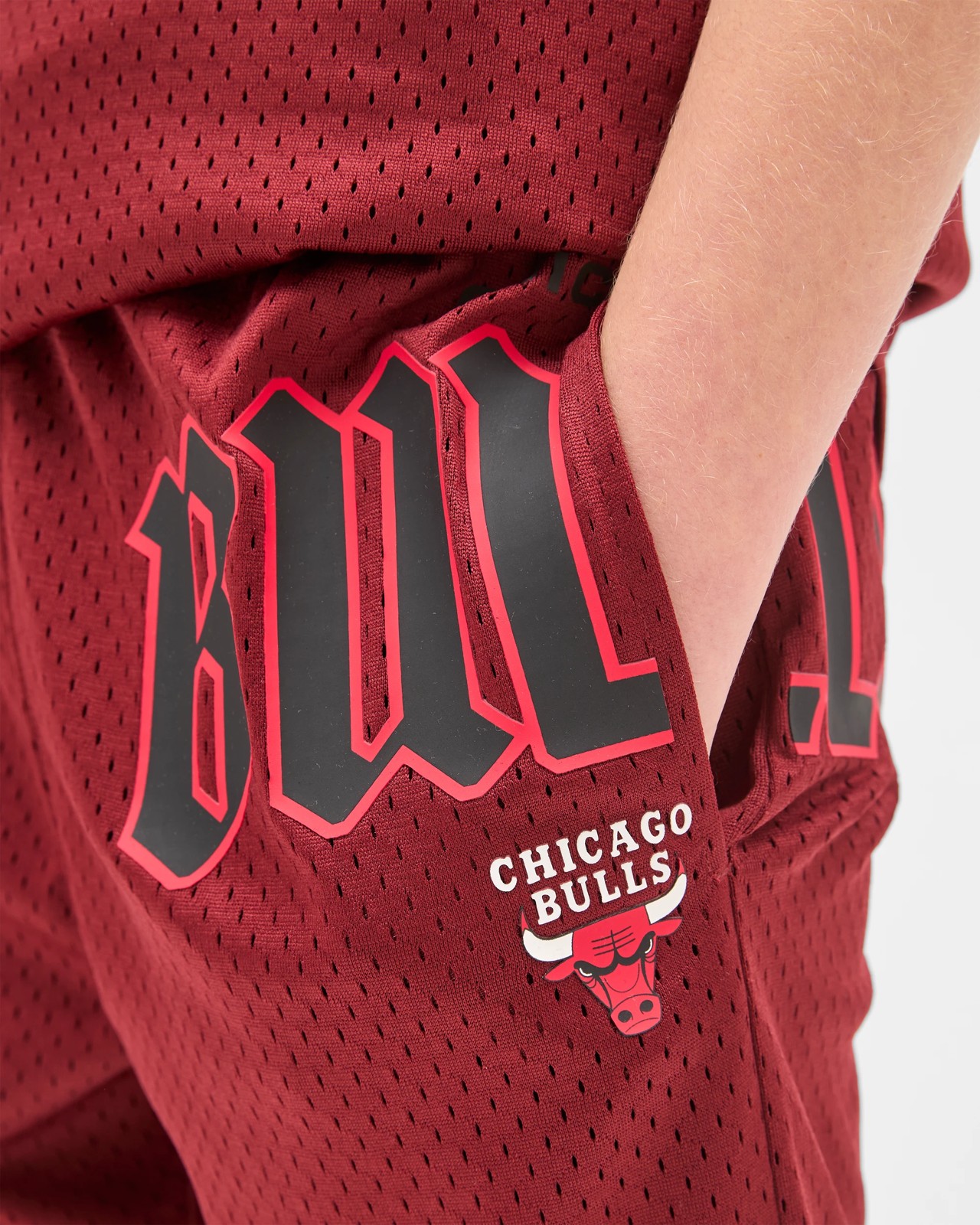 NBA Mesh Shorts - Red 3 of 5
