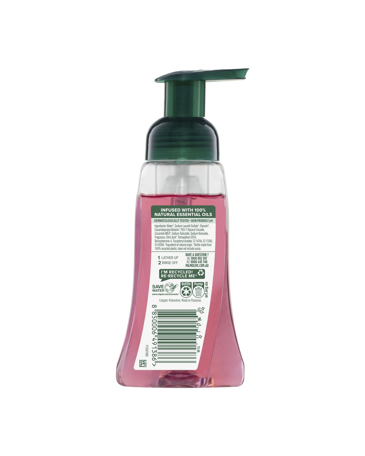 Palmolive Foaming Hand Wash 250ml - Raspberry 2 of 6