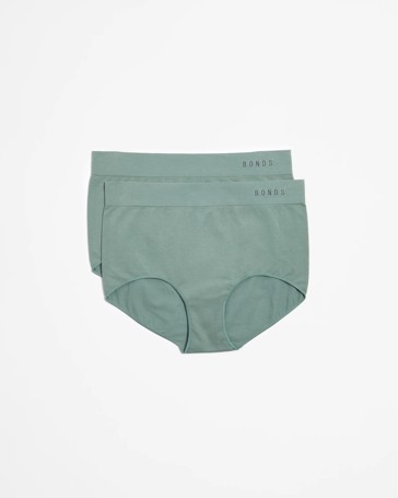 Bonds 2 Pack Seamless Full Briefs
