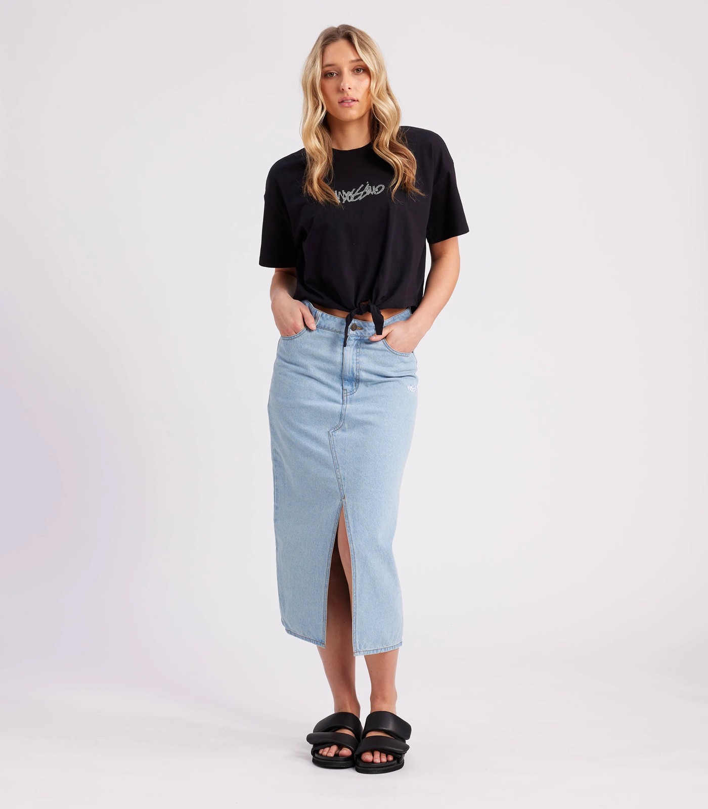 Mossimo store denim skirt