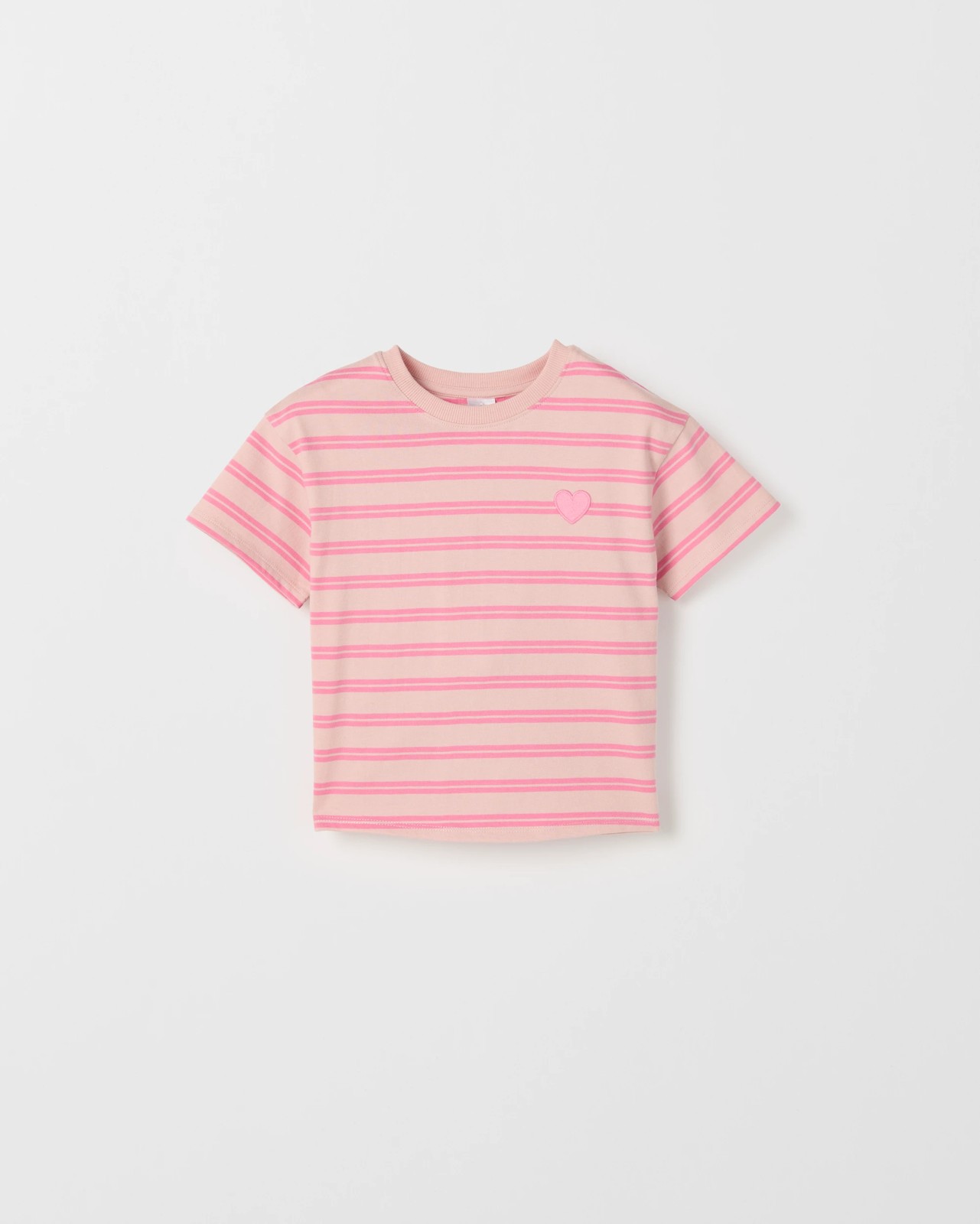 Australian Cotton Heavyweight Knit T-Shirt - Stripe 5 of 6
